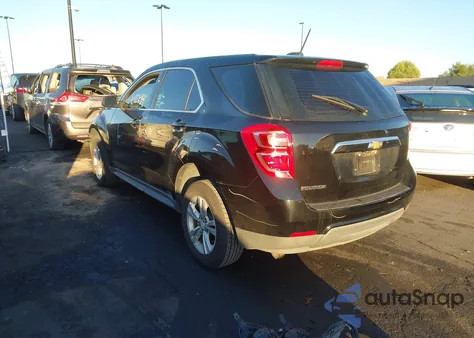 2017 Chevrolet Equinox Ls из США, поврежденный, VIN 2GNALBEK6H1556063